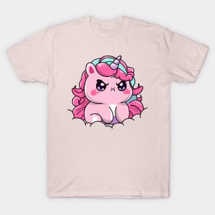 angry unicorn T-Shirt